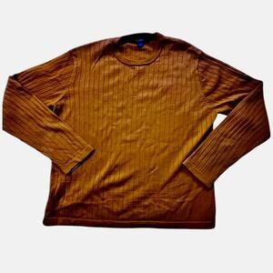 J.Crew Merino Wool Longhorns Orange Sweater M